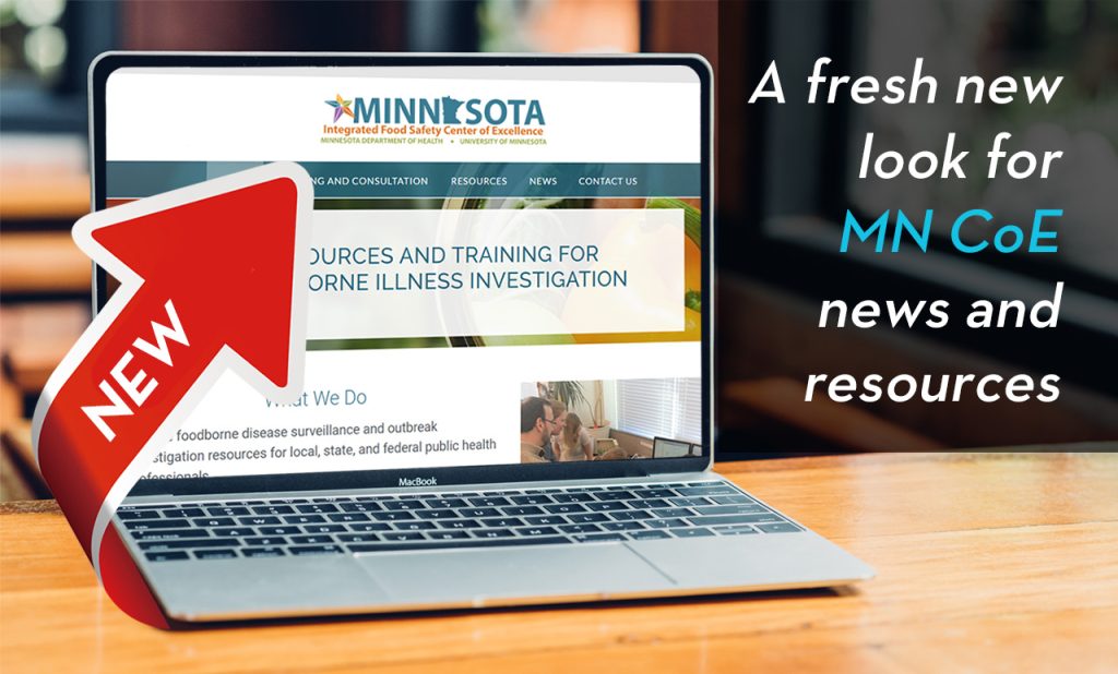 MN Food Safety CoE Launches New Website